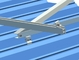 সোলার প্যানেলের জন্য ত্রিভুজ ফটোভোলটাইক মেটাল রুফ ক্ল্যাম্প 60m/S ঢেউতোলা