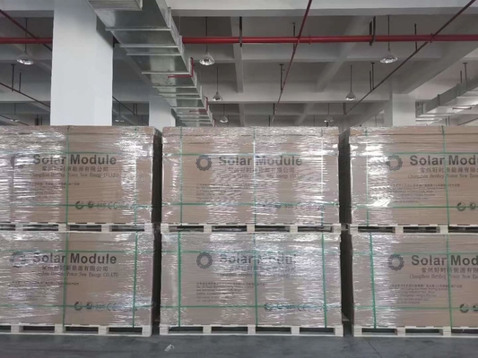 Anodizing 182 Monocrystalline সোলার মডিউল সিলিকন সম্পূর্ণ কালো প্যানেল